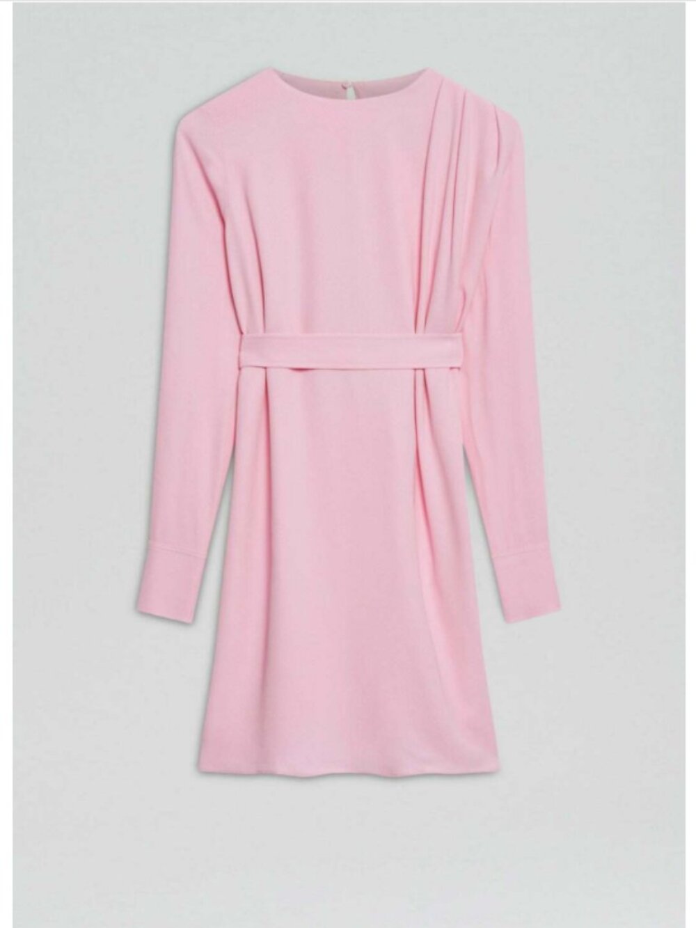 Scanlan Theodore Pink Crepe Mini Dress - Size 6